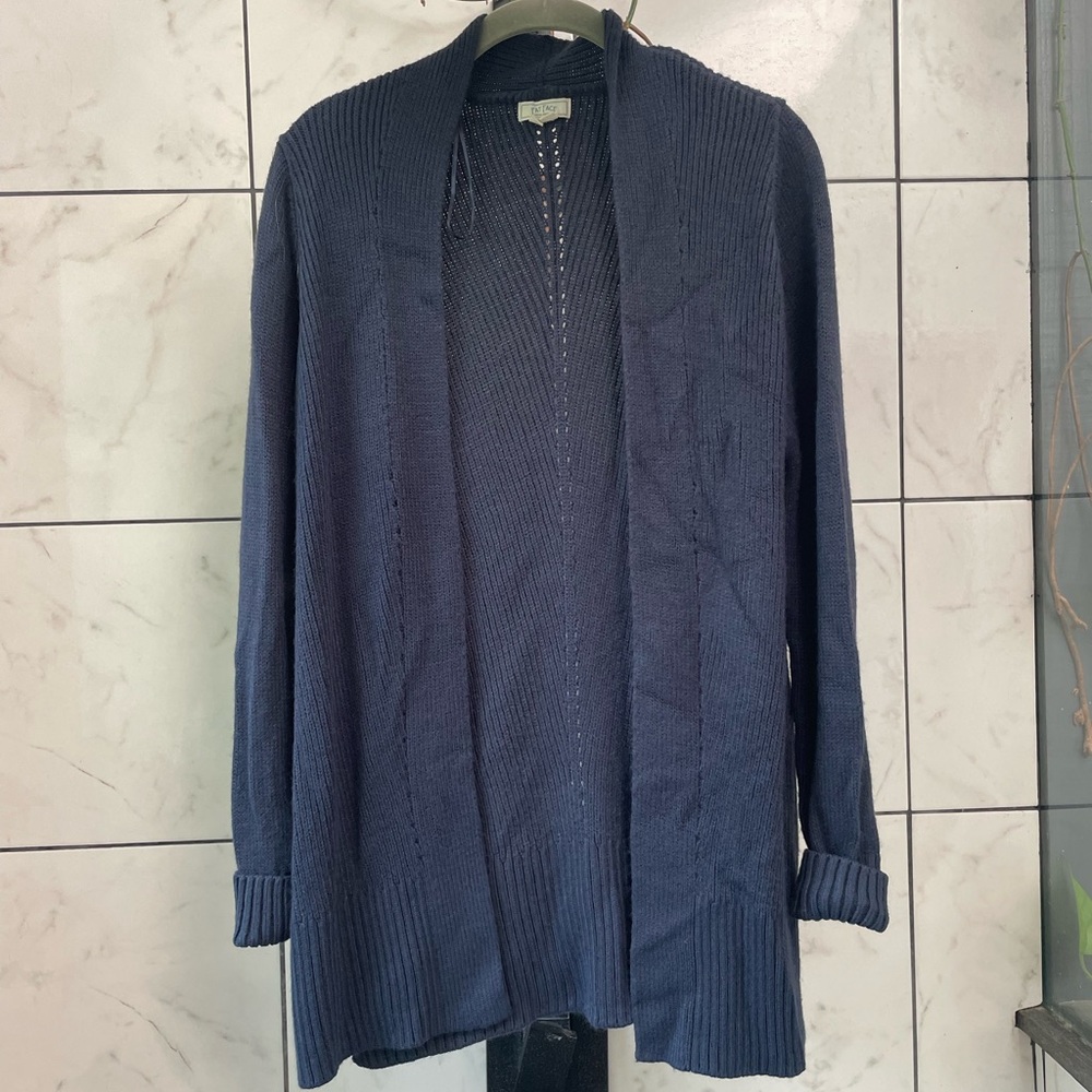 Fat Face Navy Cardigan